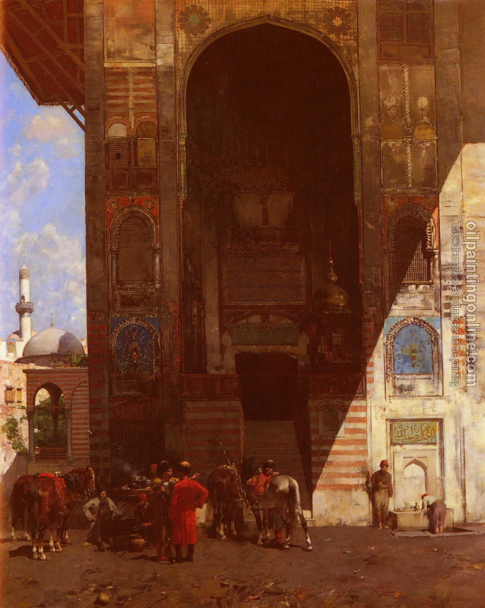 Pasini, Alberto - Rest at the Mosque